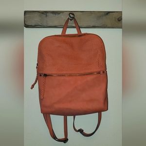 Sonoma Orange Backpack Purse